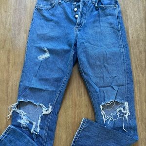 Agolde distressed denim